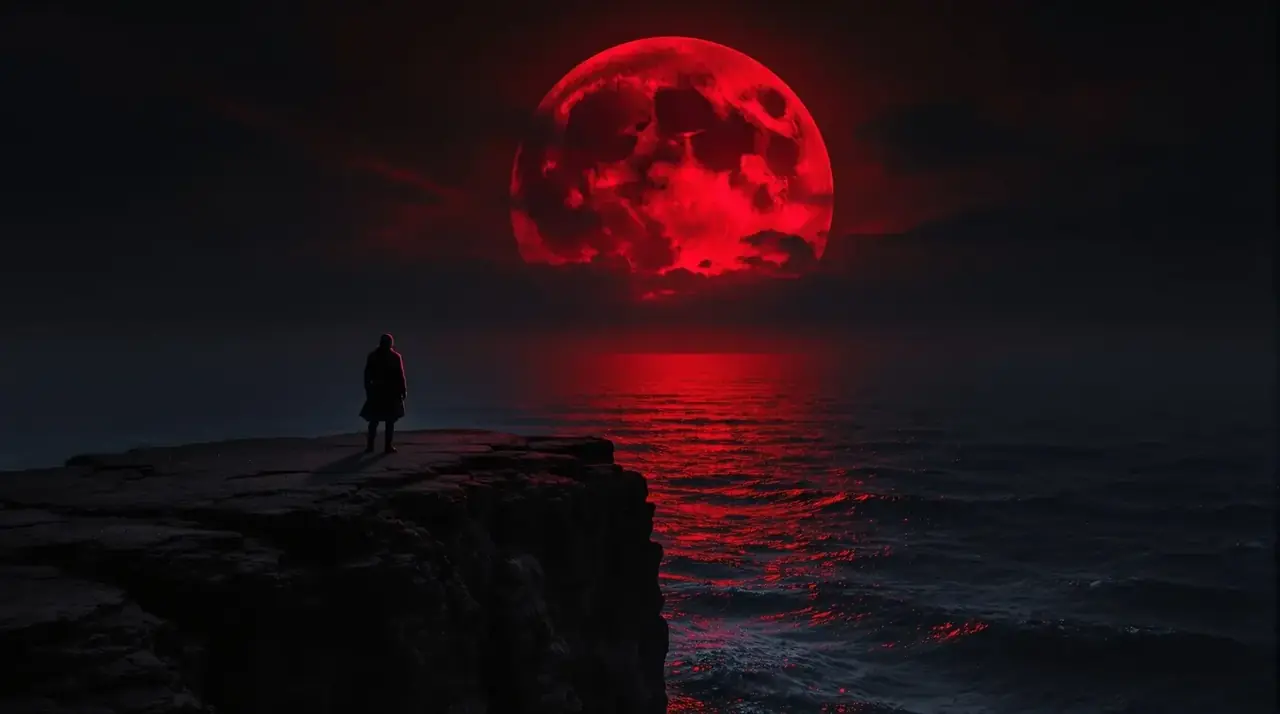 血色黎明 横版海报